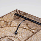 Opulent Glossy Wooden Tissue Organizer