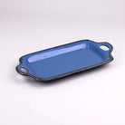Ceramic Blue Serving Platter