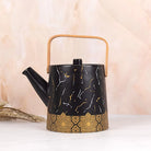 Bronze Decor Black Tea Set
