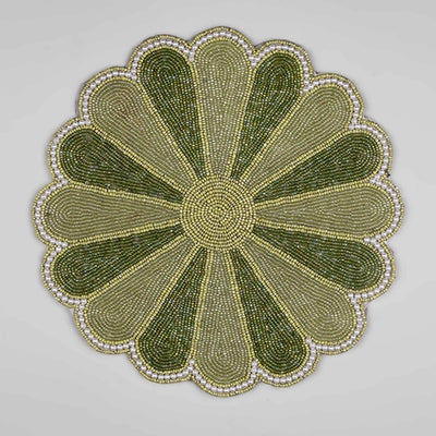 Beautifully Handcrafted Beaded Mat