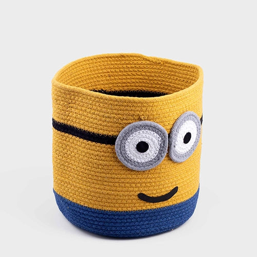 Minion Jute Storage Basket