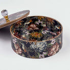 Floral Handcrafted Wooden Storage Box