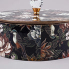 Floral Handcrafted Wooden Storage Box