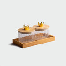 Opulent Glass Dry Fruit Jar Set 
