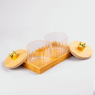 Opulent Glass Dry Fruit Jar Set 