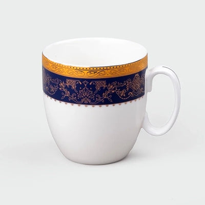 Regal Blue & Gold Tea Cup Set of 4