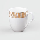 Opulent Gold Printed Tea Cup (Set of 2)