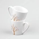 Exquisite White Porcelain Cup Set of 2