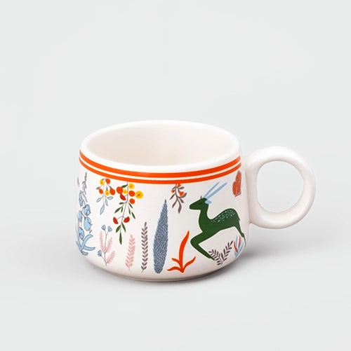 Forest Theme Tea Cup (Set of 4)