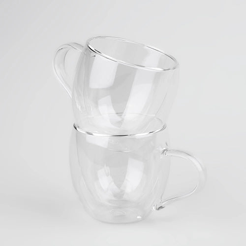 Classic Glass Tea Cup (Set of 2)