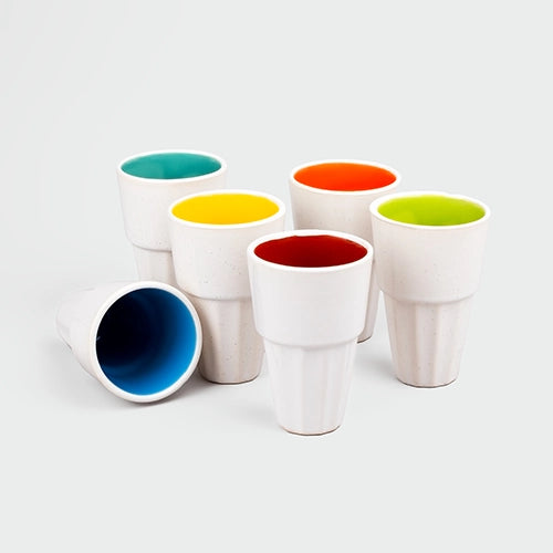 Versatile Ceramic Tea Kulhad Set with Stand