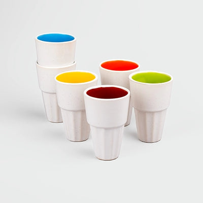Versatile Ceramic Tea Kulhad Set with Stand