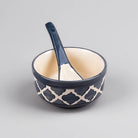 Grey Textured Porcelain Soup Bowl (Set of 2)