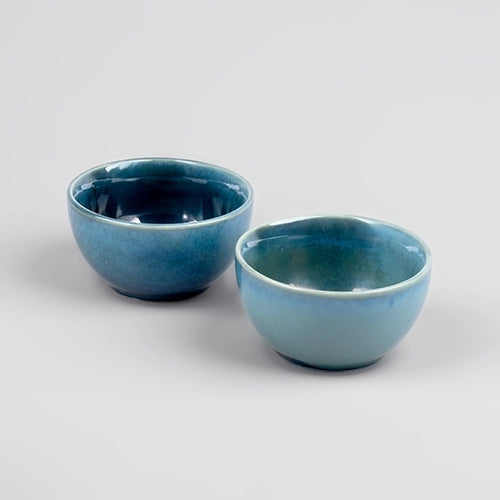  Eclectic Blue Snack Bowl (Set of 2)