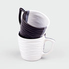 Versatile Wavy Ceramic Tea Cup (Set of 2)
