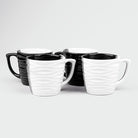Versatile Wavy Ceramic Tea Cup (Set of 4)