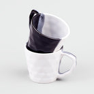 Aesthetic Ceramic Diamond Tea Cup (Set of 2)