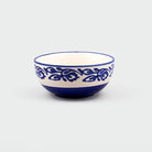 Timeless Blue Blossom Ceramic Bowl (Set of 2)
