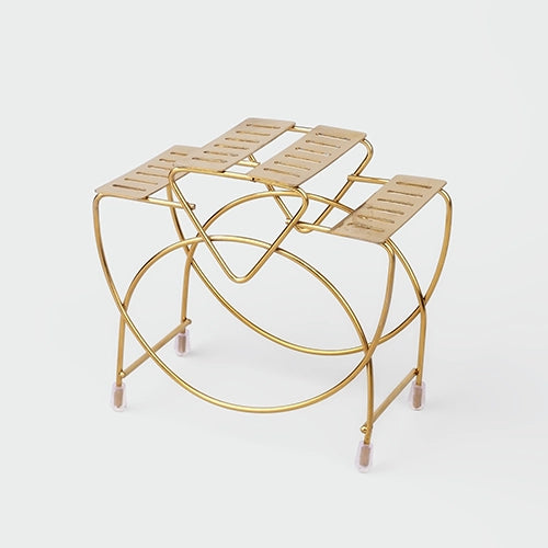Golden Cutlery Stand Set