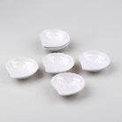 Snazzy White Melamine Mini Dip Bowl (Set of 6)