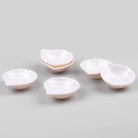Snazzy White Melamine Mini Dip Bowl (Set of 6)