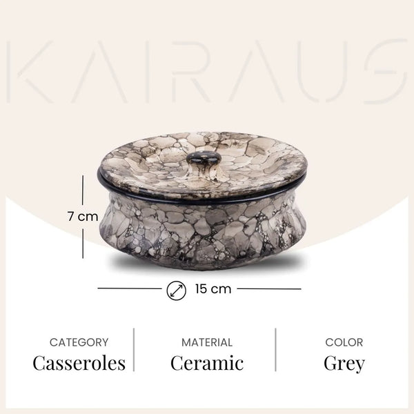 Premium Ceramic Casserole with Lid