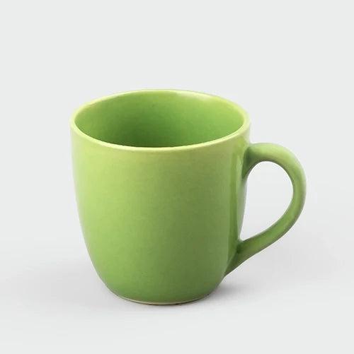 Pear Green Glossy Ceramic Cup
