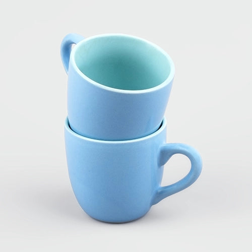 Blue Ocean Ceramic Tea Cups (Set of 2)