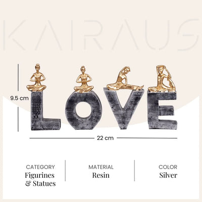 Elegant Love Sign Idols