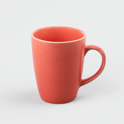 Peach Blush Ceramic Coffee Mug Set of 6