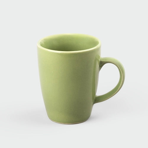 Serene Sage Green Coffee Mug Side View – Kairaus