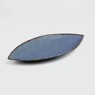 Sky Blue Leaf Lace Platter