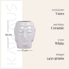 Calm Buddha Flower Vase