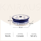 Traditional Elegance Serving Bowl Set