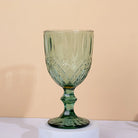 Vintage Diamond Detailing Glass (Set of 2)