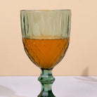 Vintage Diamond Detailing Glass (Set of 2)