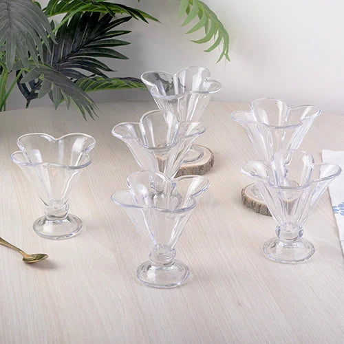 Tulip Bloom Ice Cream Bowl Sets