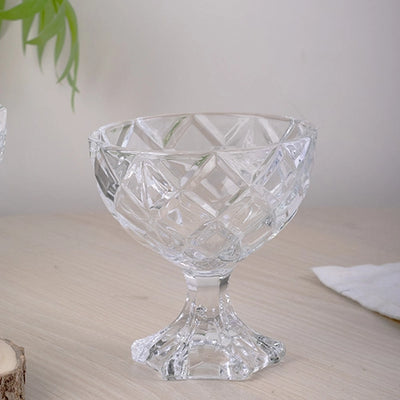 Geometric Textured Glass (Set of 2)