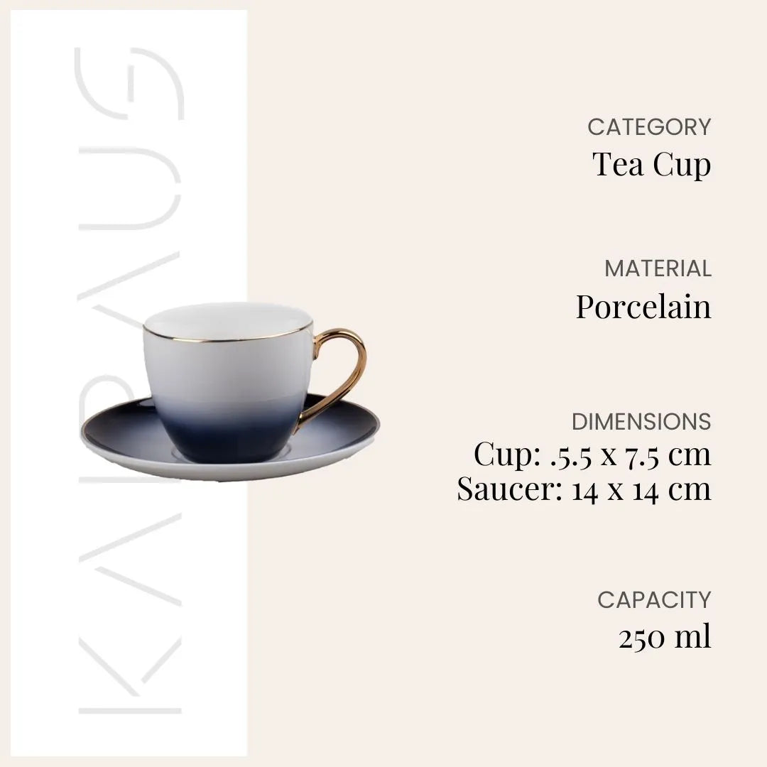 Luxury Blue Porcelain (Set of 4)
