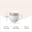 Classic White Tea Cup