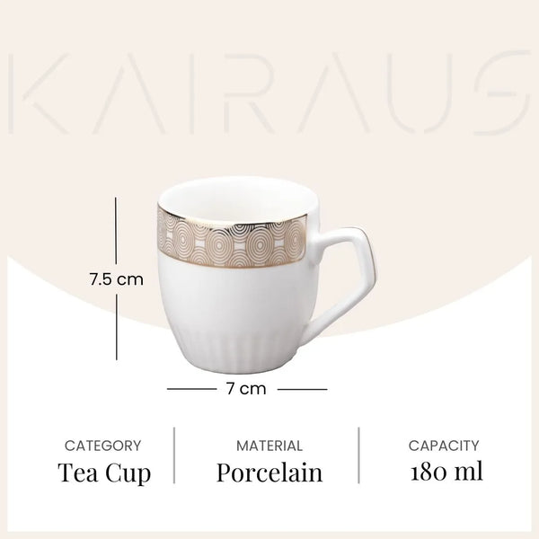 Classic White Tea Cup