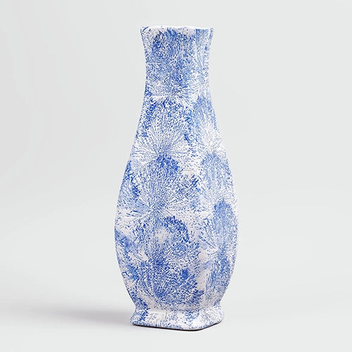 Sky Blue Ceramic Flower Vase