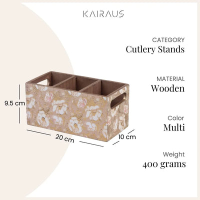 Roses Motif Pen Stand