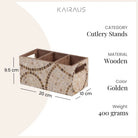 Mosaic Elegance Cutlery Organizer