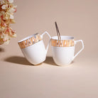 Opulent Gold Printed Tea Cup (Set of 2)