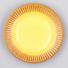 Pastel Yellow Ceramic Pasta Plate Set of 6 (10 inch)