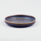 Splendid Spiral Ceramic Snack Plates Set of 4 (9 inch)