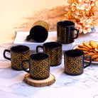 Premium Ceramic Tea Cup (Set of 6)