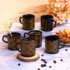 Premium Ceramic Tea Cup (Set of 6)