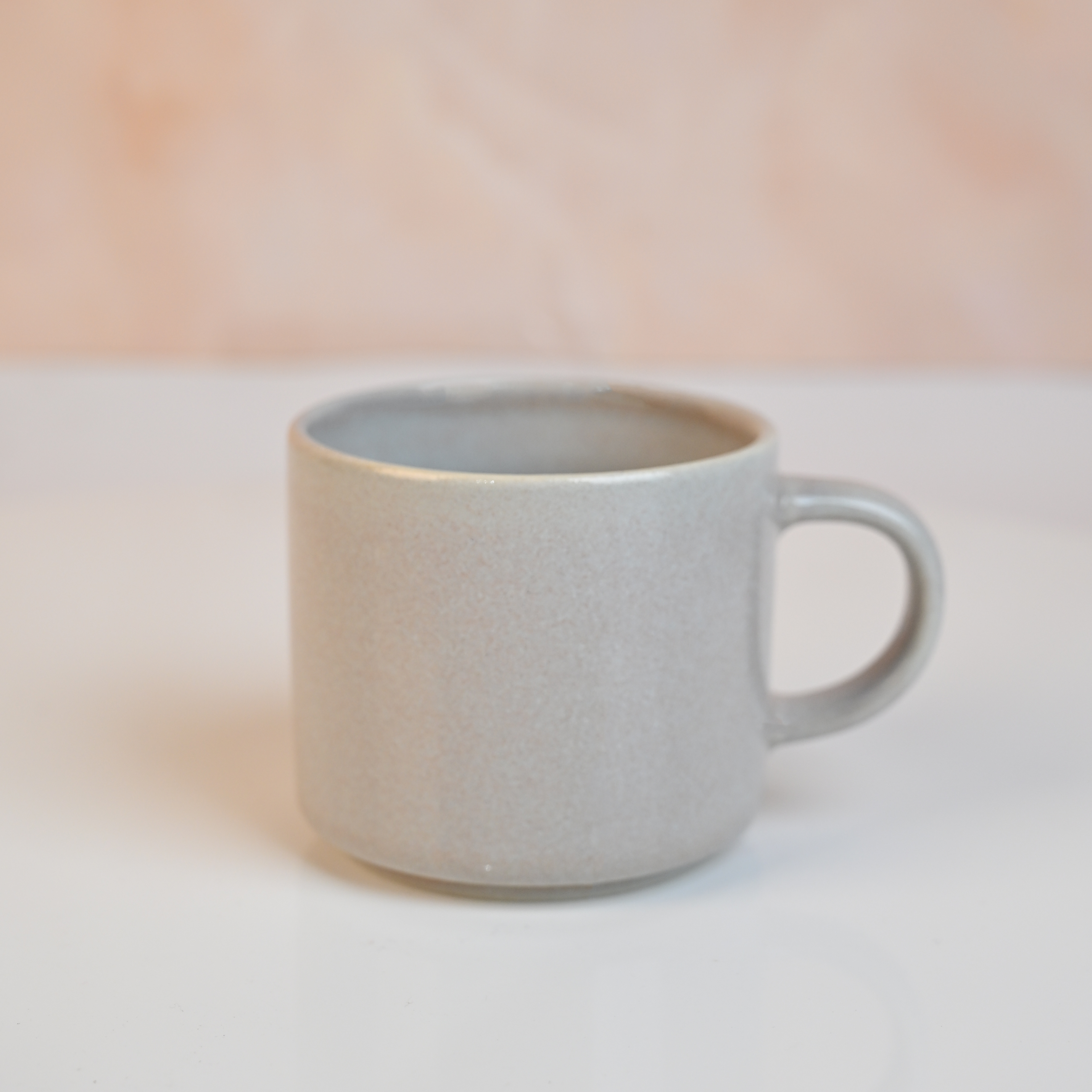 Silver Lustrous New Bone China Tea Cups Set of 2